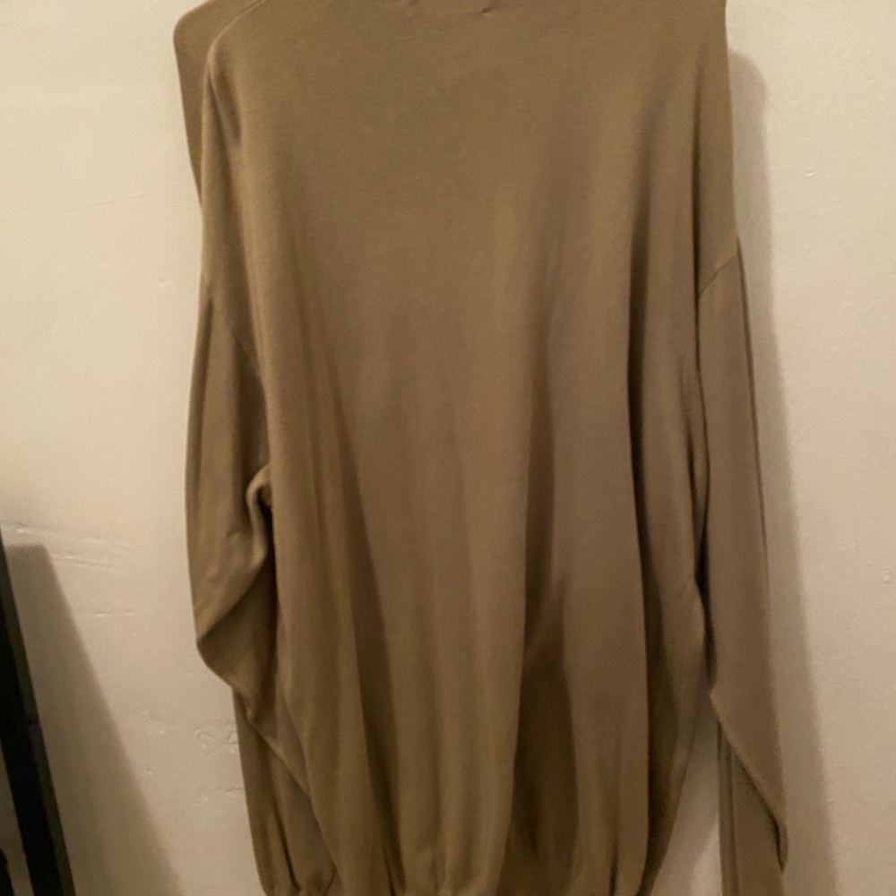 Men's Tan Sweater - Picture 2 of 5